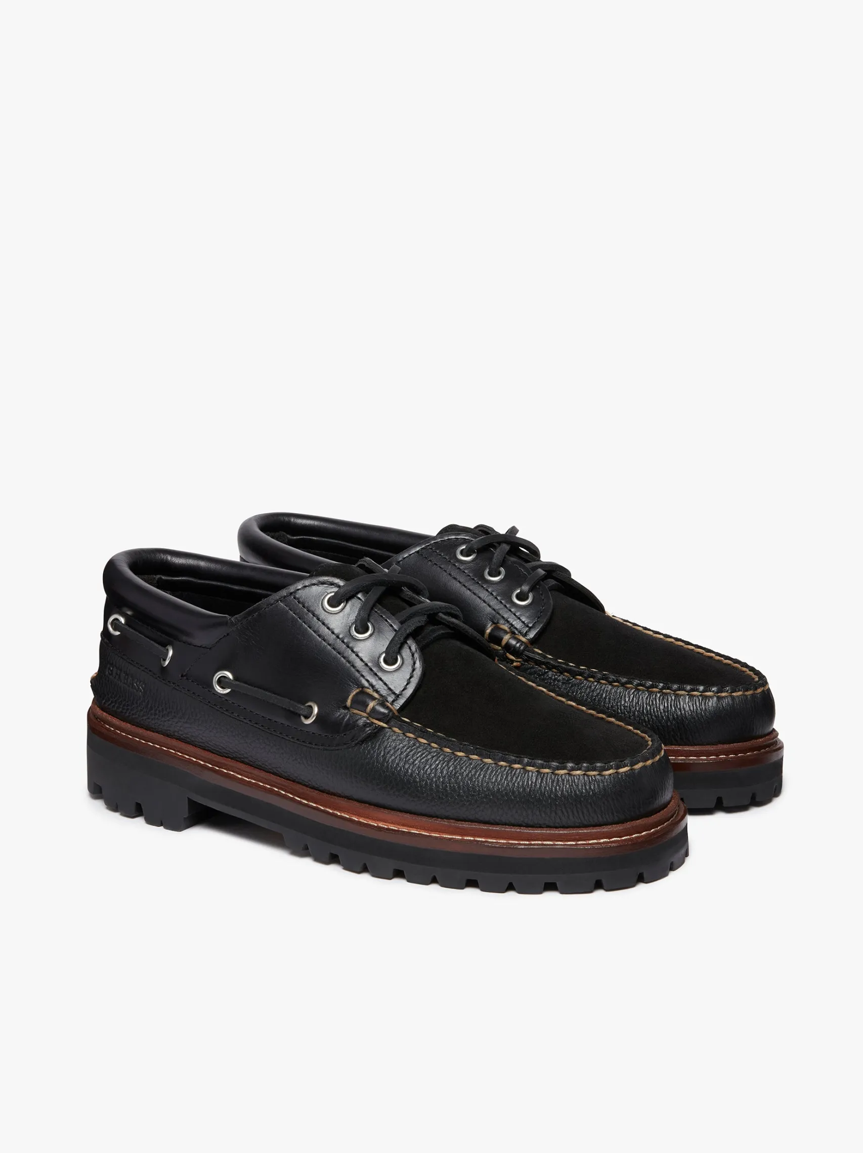G.H.BASS 1876 Camp Moc Leather & Suede