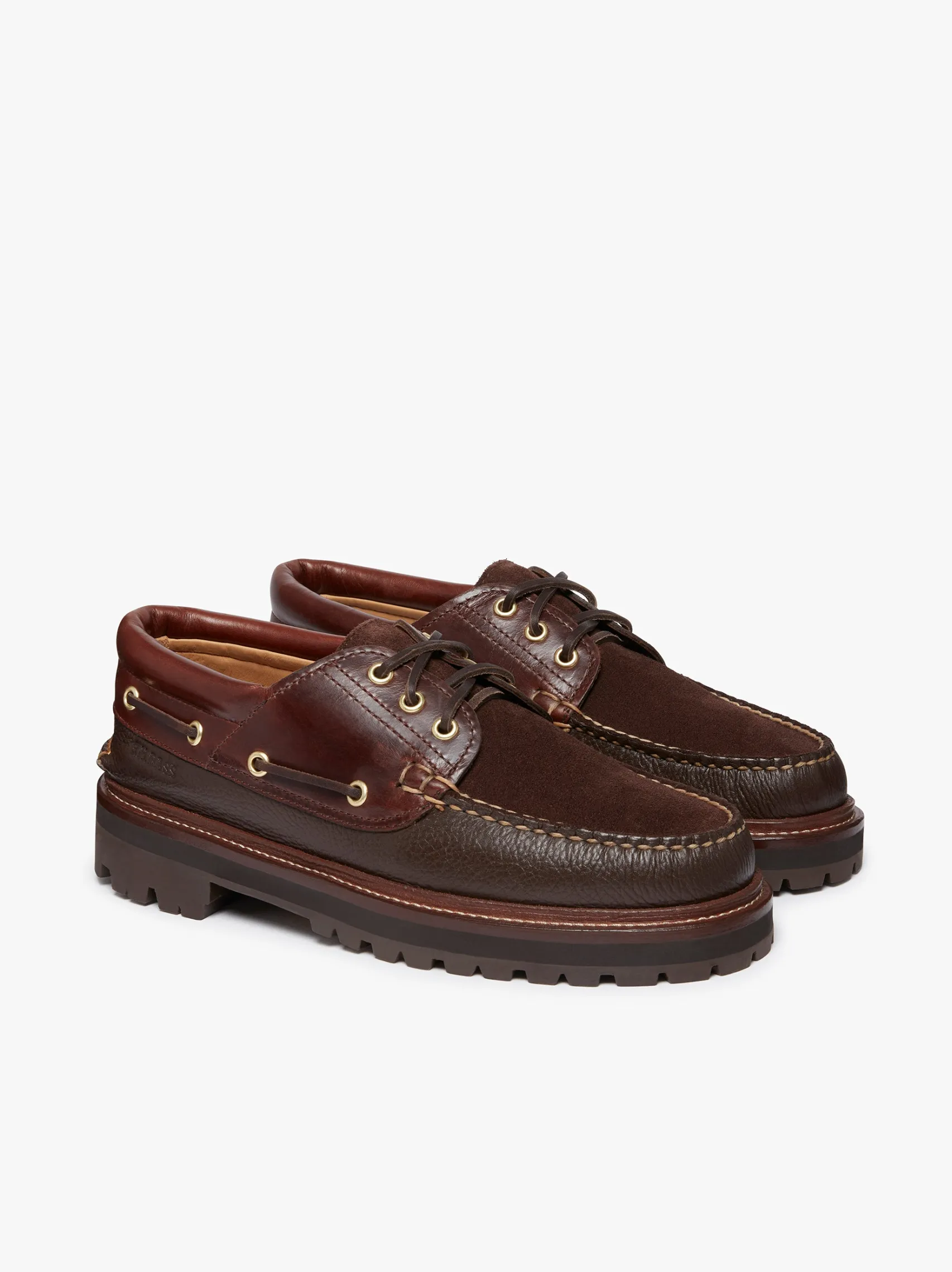 G.H.BASS 1876 Camp Moc Leather & Suede