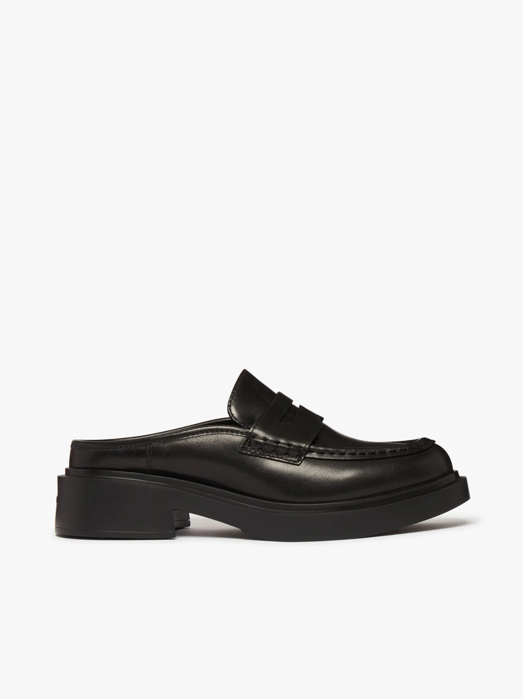 Women G.H.BASS Albany II Mule Penny Loafers Leather