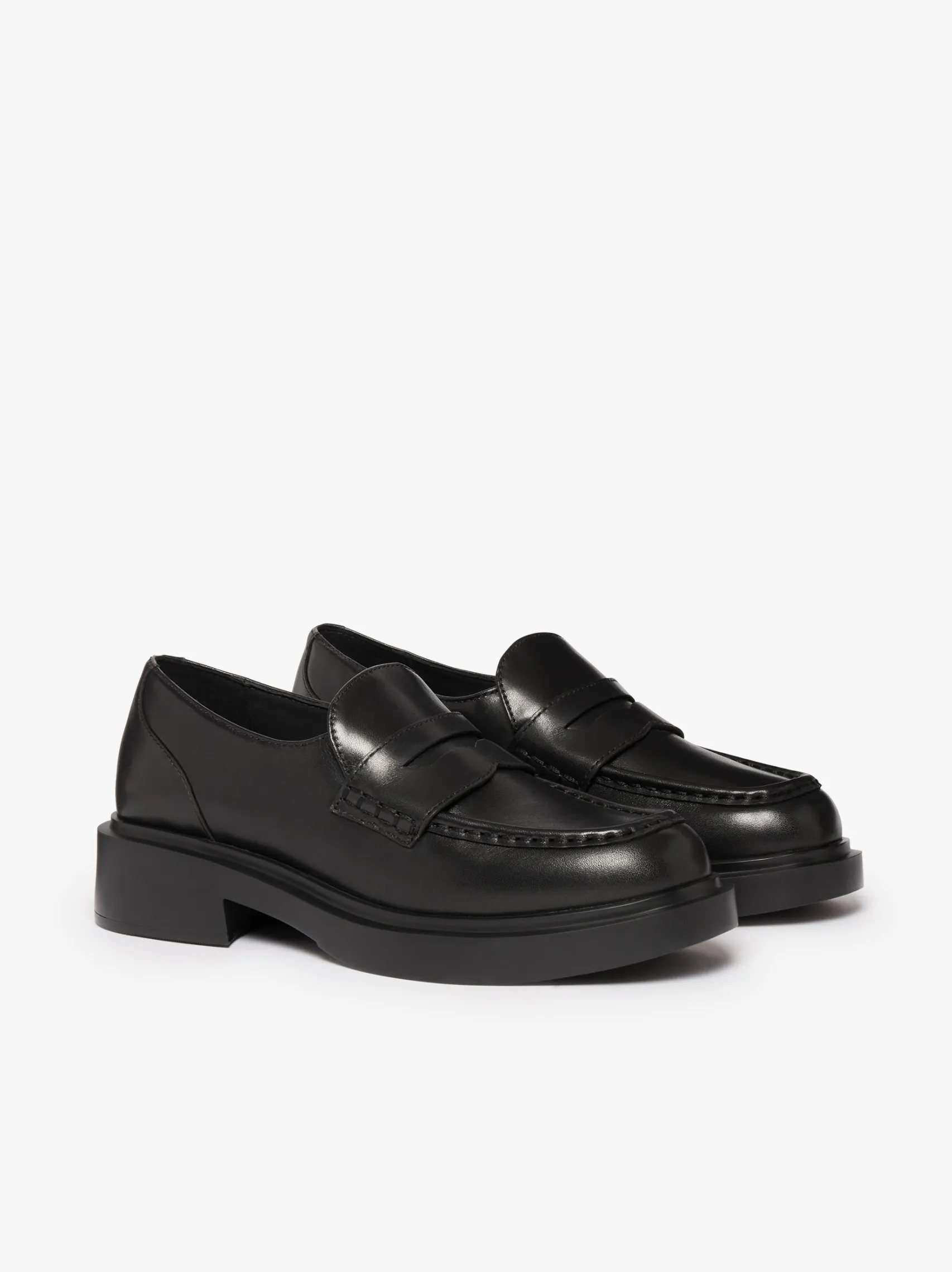 Women G.H.BASS Albany II Penny Loafers Leather