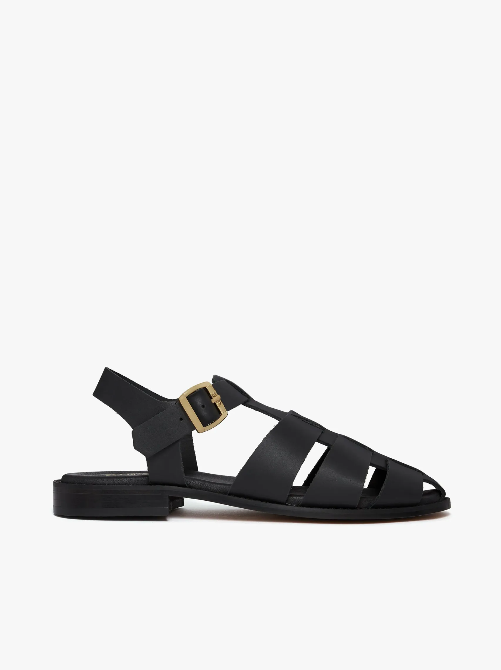 Women G.H.BASS Amelia Fisherman Sandal Vachetta Leather