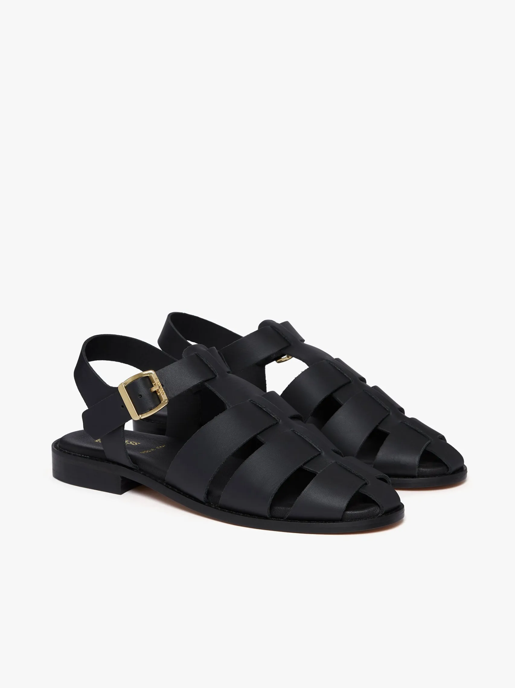 Women G.H.BASS Amelia Fisherman Sandal Vachetta Leather