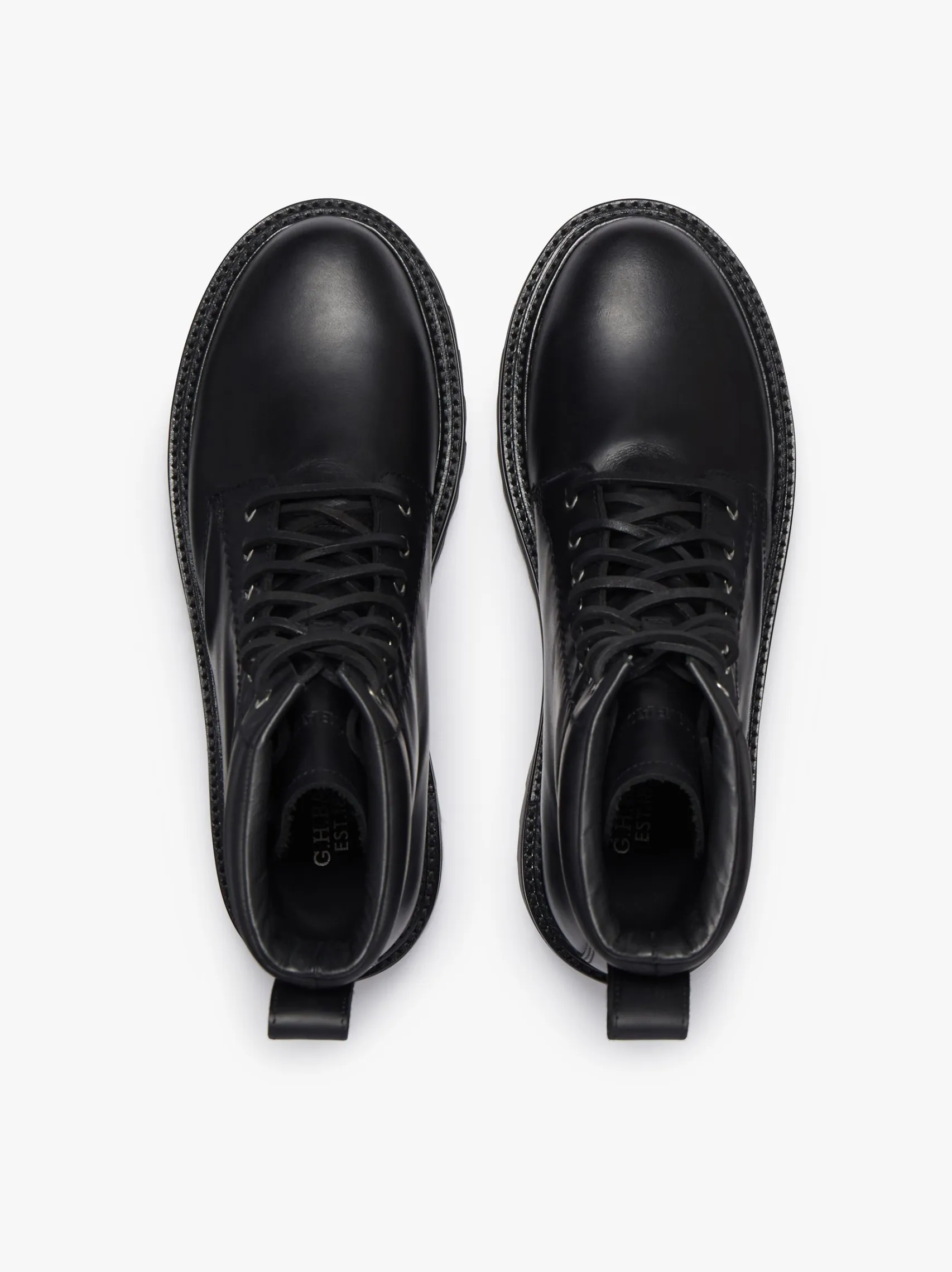 G.H.BASS Benson Combat Boots Leather