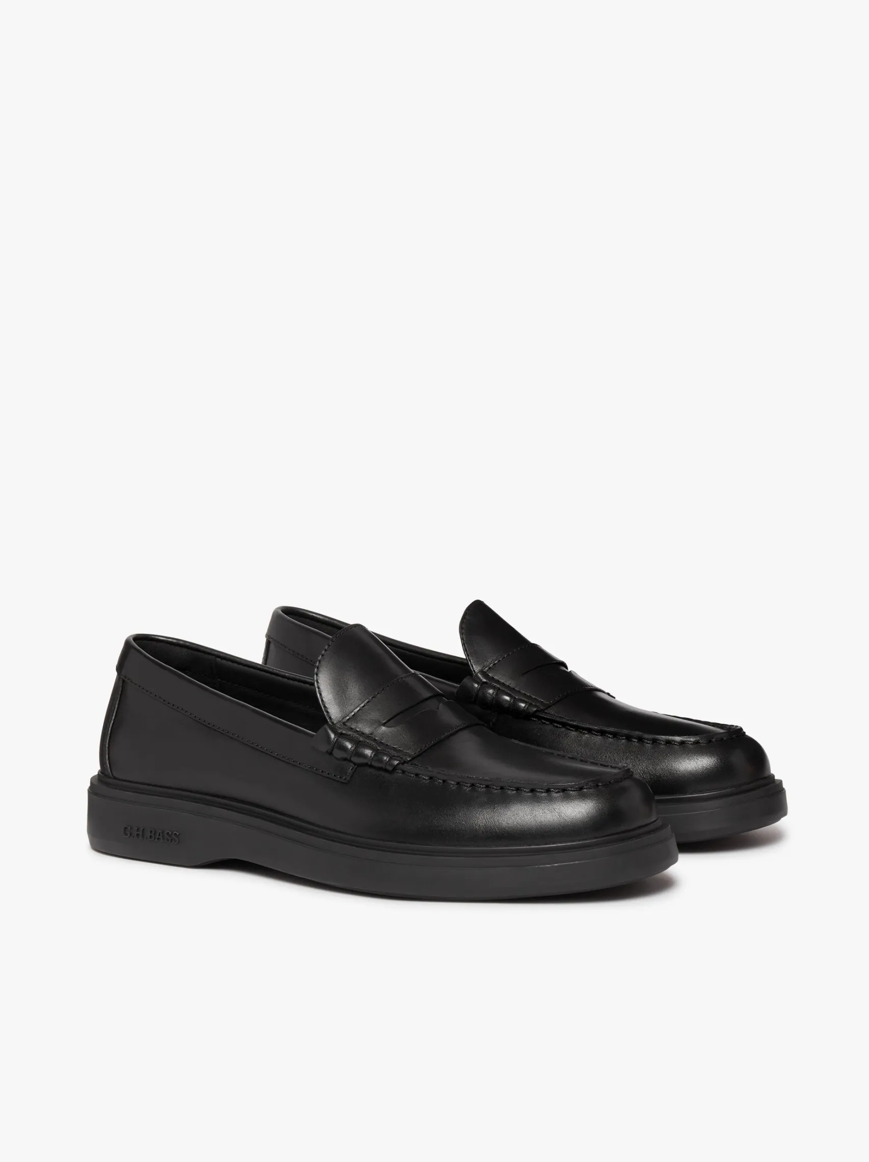 G.H.BASS Bosco Cupsole Penny Loafers leather