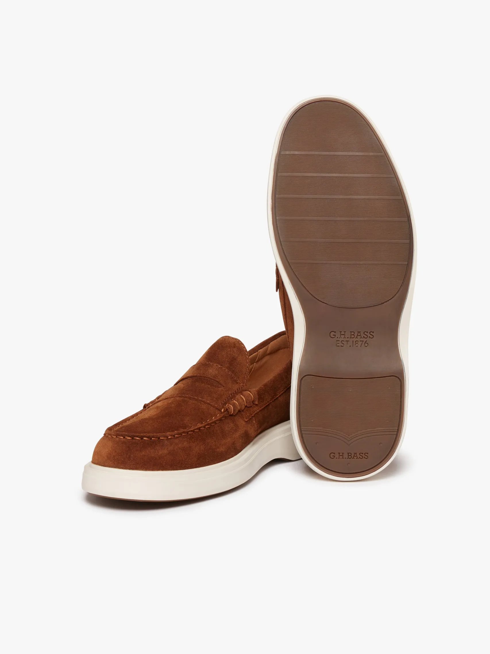 G.H.BASS Bosco Cupsole Penny Loafers