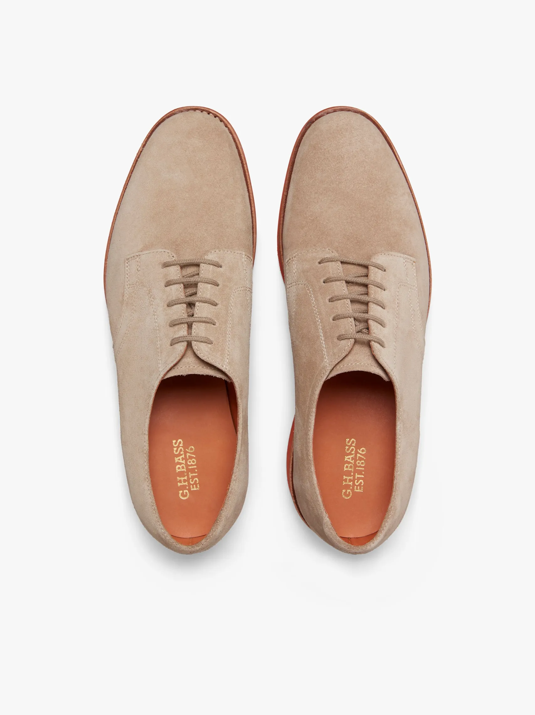 G.H.BASS Buck Derby Suede