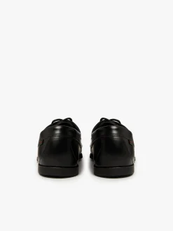 G.H.BASS Camp Moc Jackman Black Leather