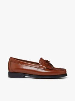 Women G.H.BASS Easy Weejuns Esther Bow Loafers Leather