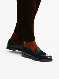 G.H.BASS Easy Weejuns Larkin Tassel Loafers Leather