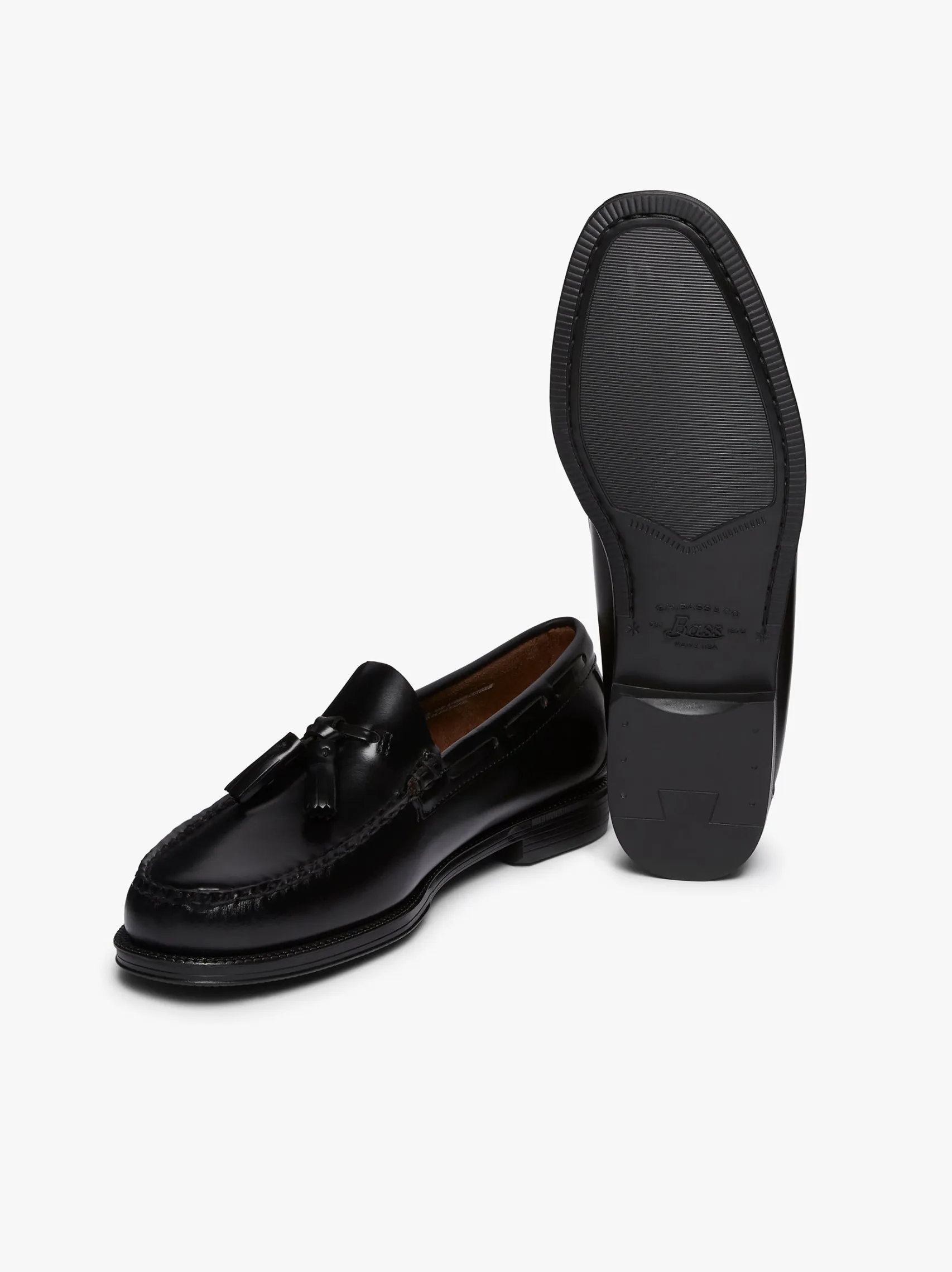 G.H.BASS Easy Weejuns Larkin Tassel Loafers Leather