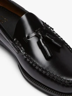 G.H.BASS Easy Weejuns Larkin Tassel Loafers Leather