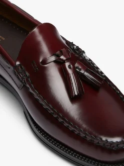 G.H.BASS Easy Weejuns Larkin Tassel Loafers Leather