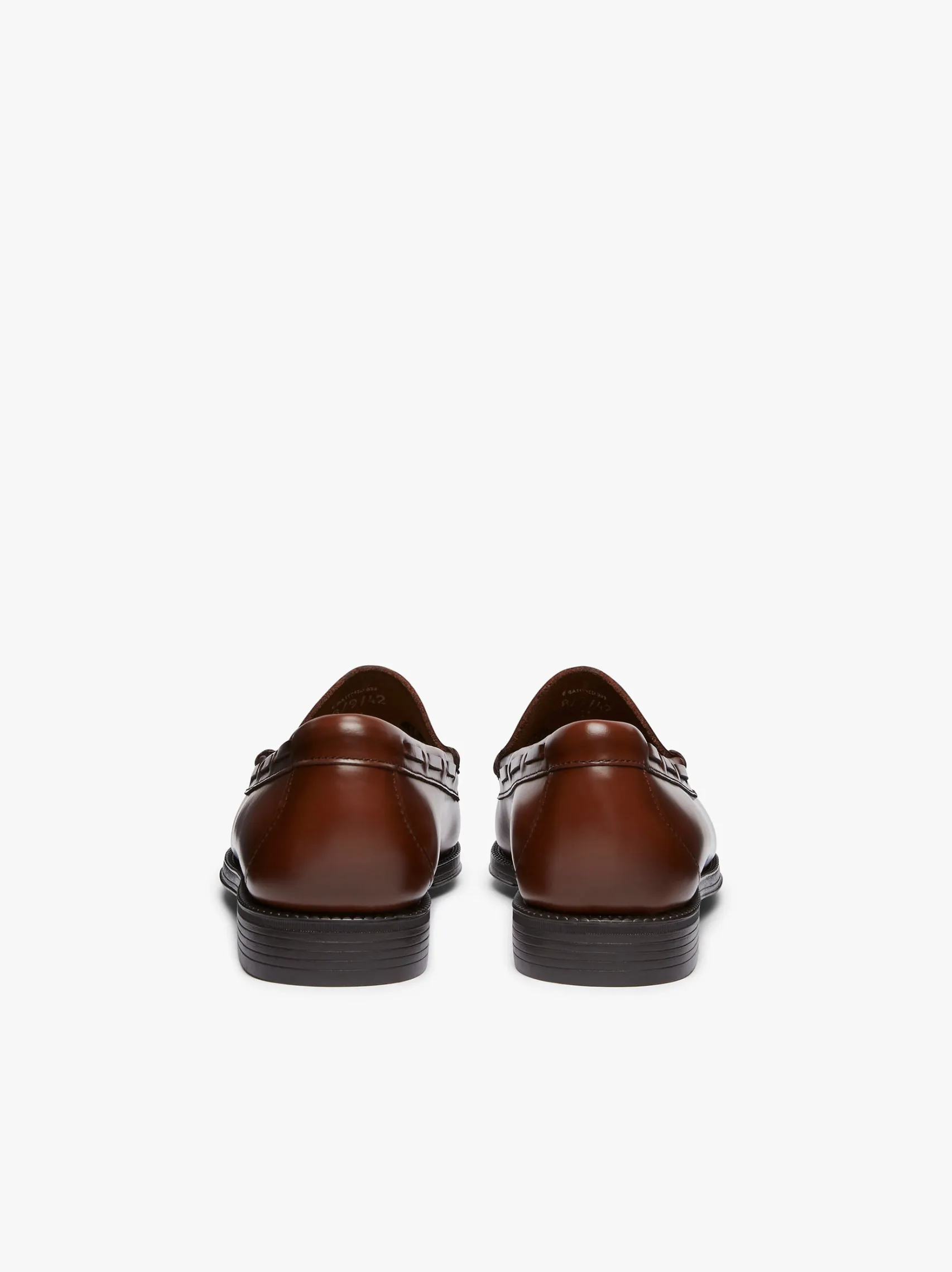 G.H.BASS Easy Weejuns Larkin Tassel Loafers Brown Leather