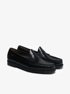 G.H.BASS Easy Weejuns Larson Flag Penny Loafers Leather