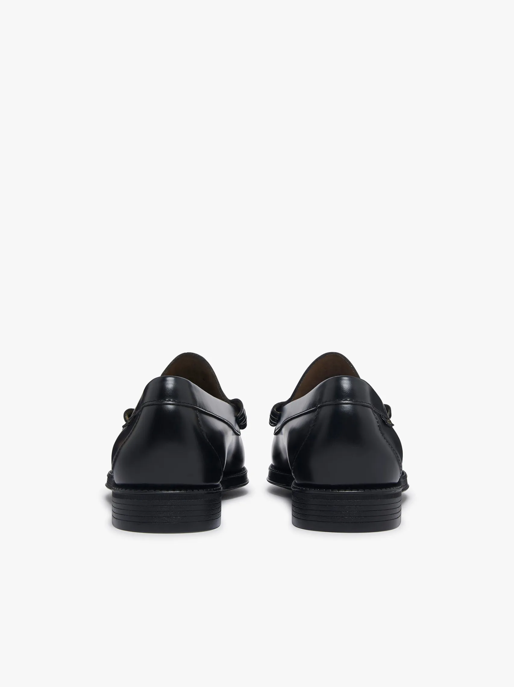 G.H.BASS Easy Weejuns Larson Flag Penny Loafers Leather