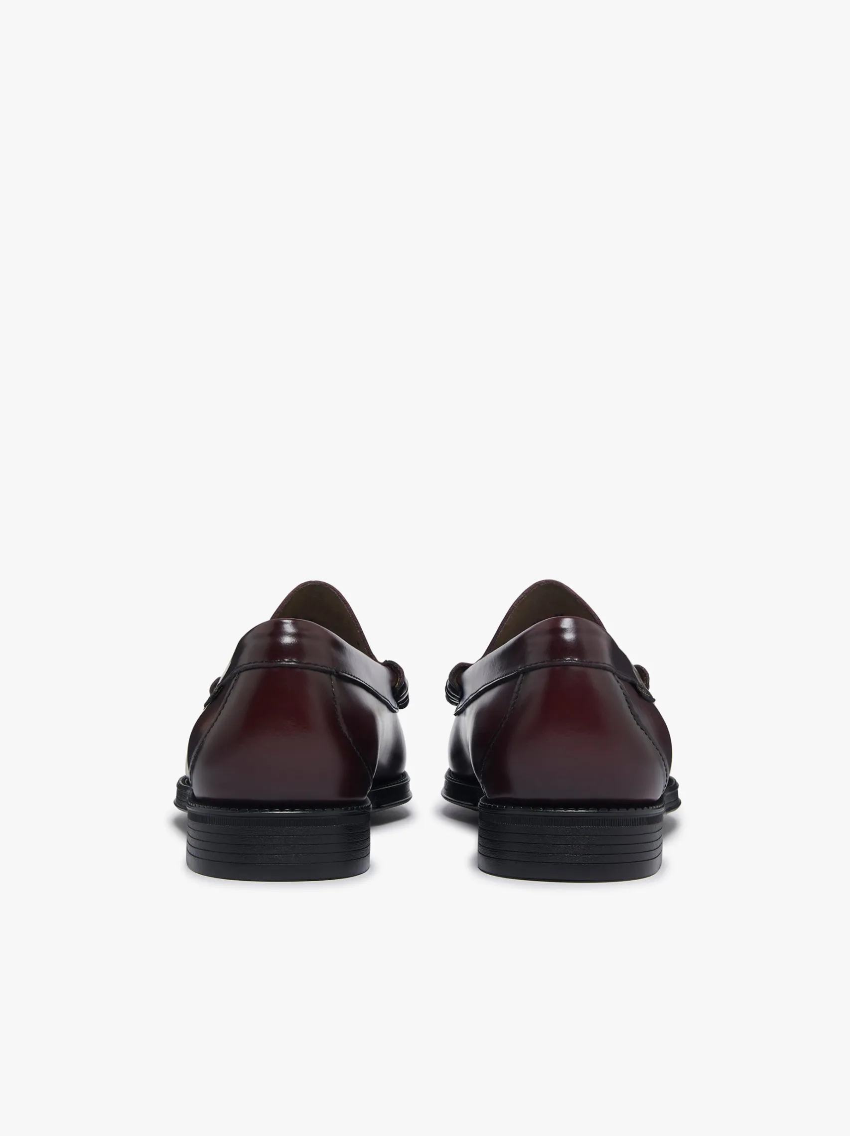 G.H.BASS Easy Weejuns Larson Flag Penny Loafers leather