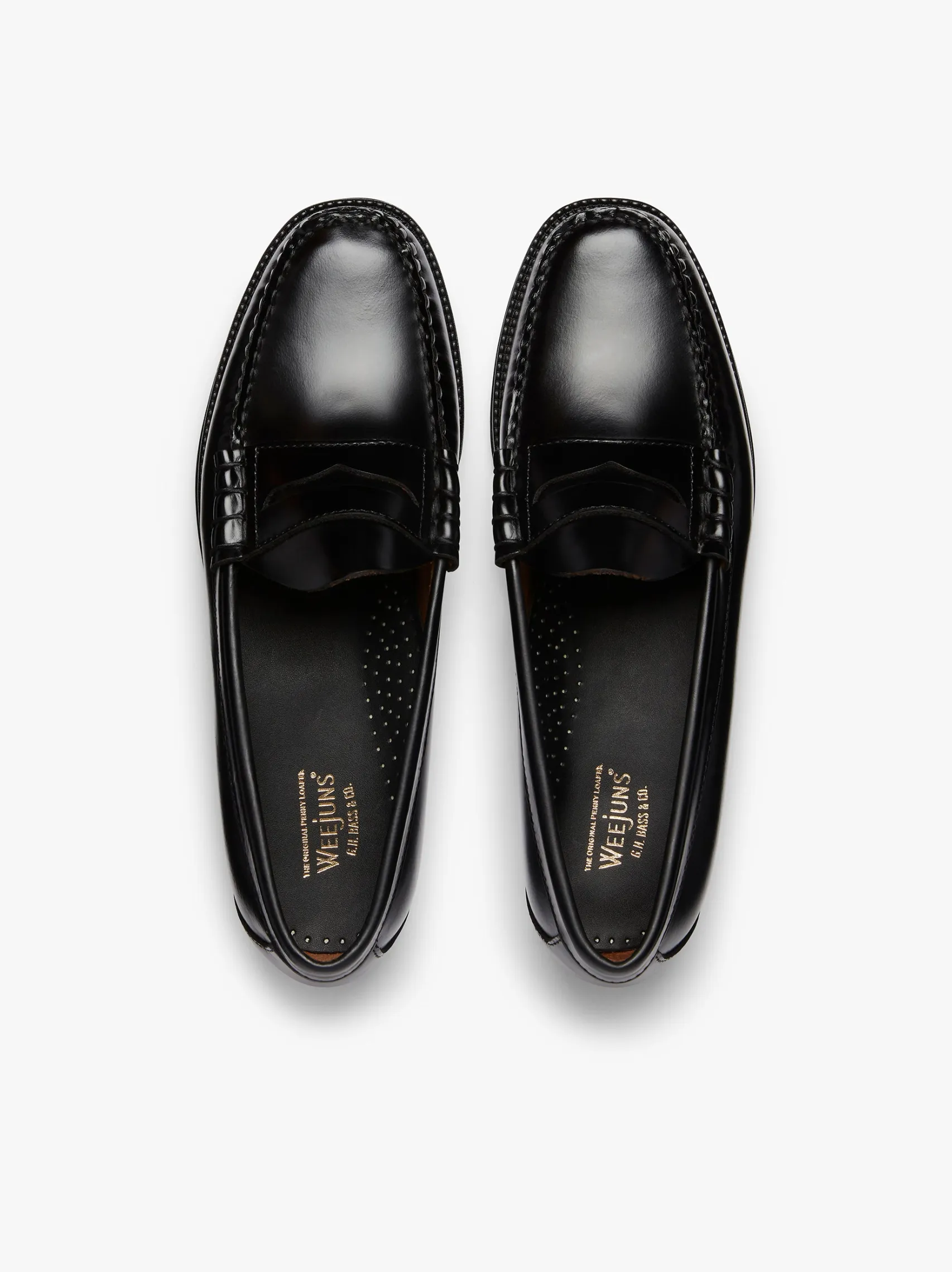 G.H.BASS Easy Weejuns Larson Penny Loafers Leather