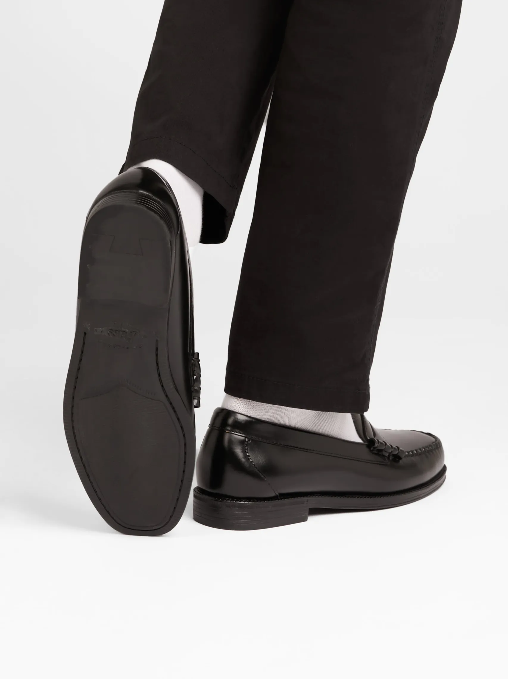 G.H.BASS Easy Weejuns Larson Penny Loafers Leather