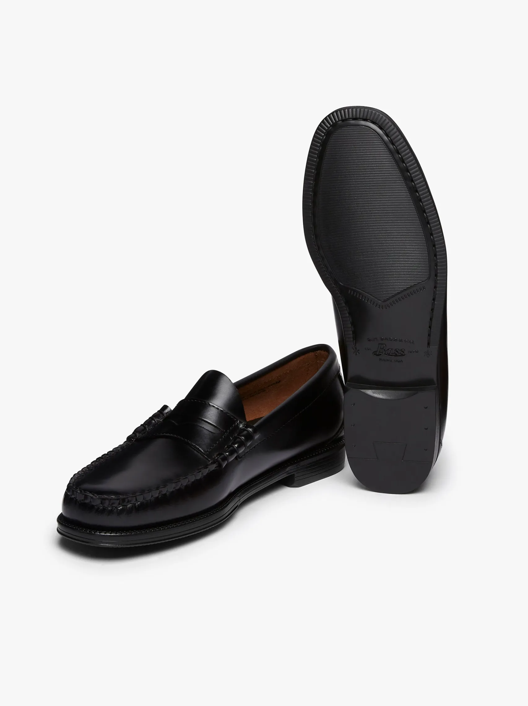 G.H.BASS Easy Weejuns Larson Penny Loafers Leather