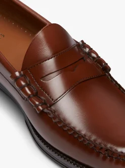 G.H.BASS Easy Weejuns Larson Penny Loafers Leather