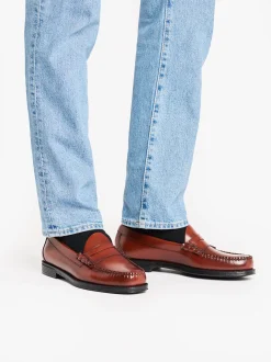 G.H.BASS Easy Weejuns Larson Penny Loafers Leather