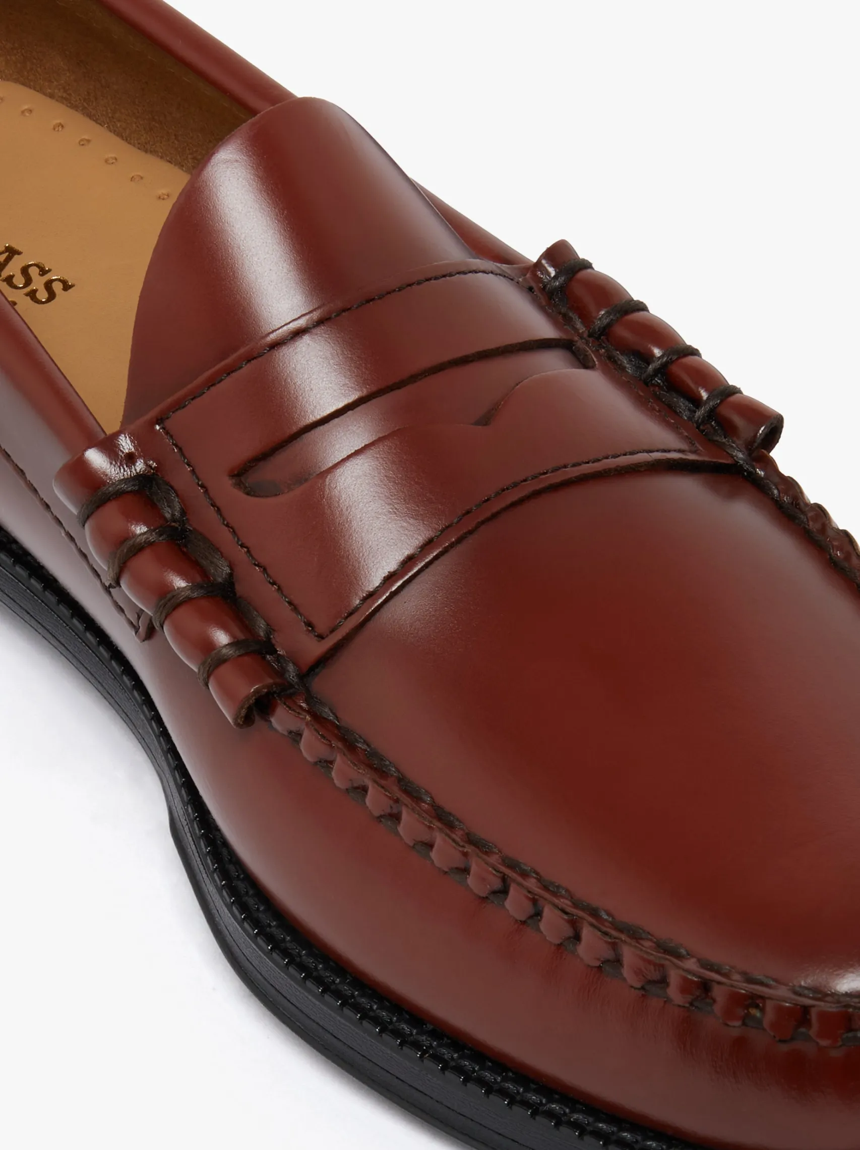 G.H.BASS Easy Weejuns Larson Penny Loafers Leather