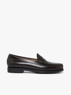 G.H.BASS Easy Weejuns Larson Penny Loafers Chocolate Leather