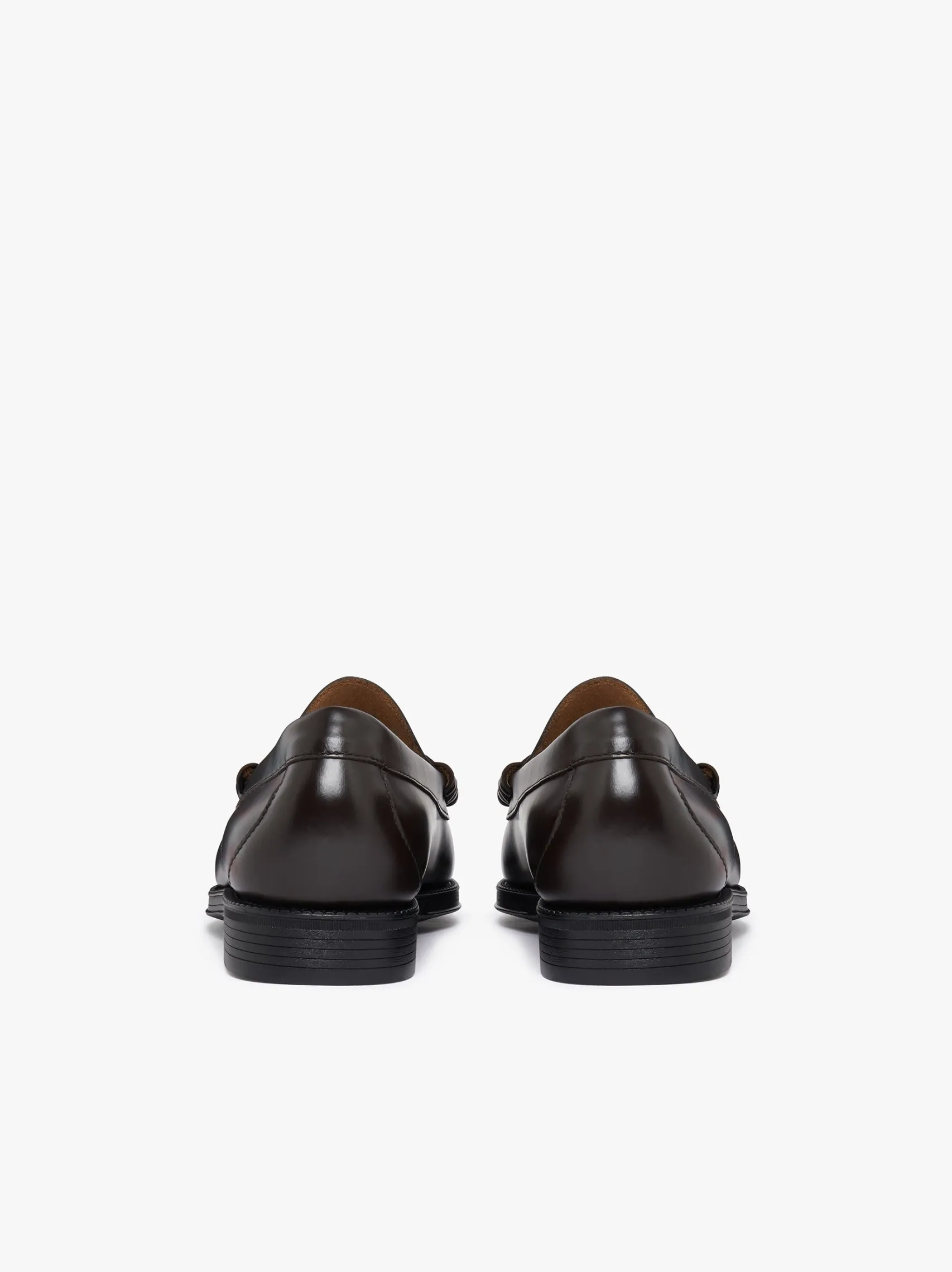 G.H.BASS Easy Weejuns Larson Penny Loafers Chocolate Leather