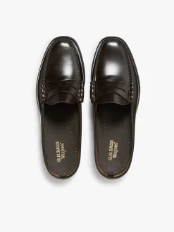 G.H.BASS Easy Weejuns Larson Penny Slides brown