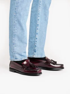 G.H.BASS Easy Weejuns Layton II Kiltie Loafers Leather
