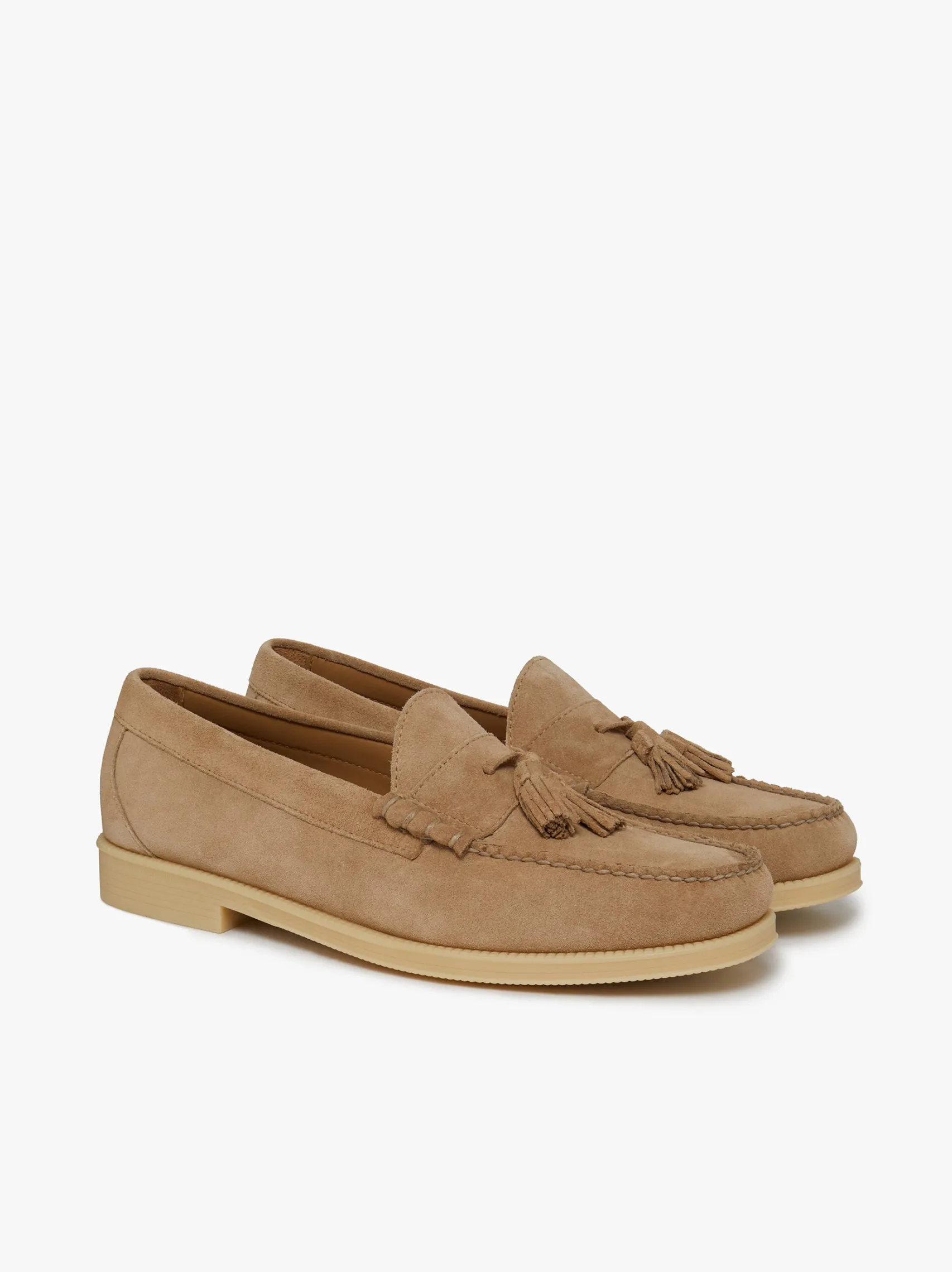G.H.BASS Easy Weejuns Lennox Tassel Loafers Suede