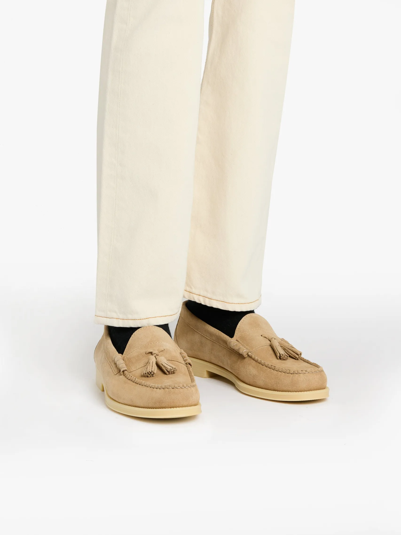 G.H.BASS Easy Weejuns Lennox Tassel Loafers Suede