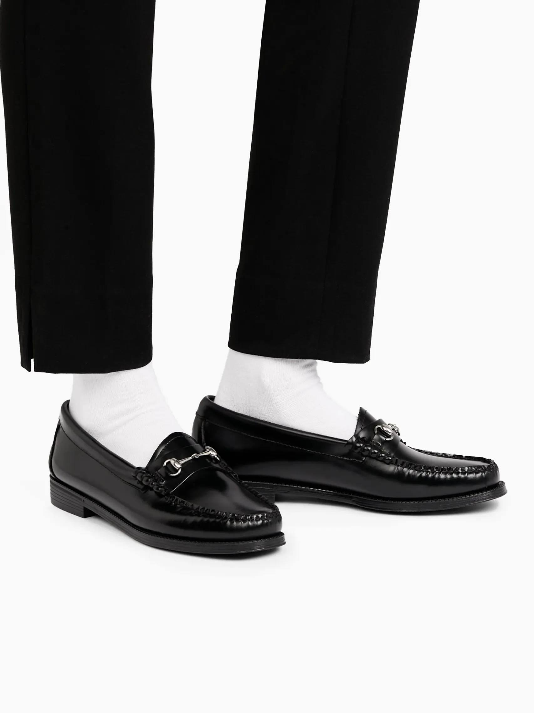 Women G.H.BASS Easy Weejuns Lianna Horsebit Loafers Leather