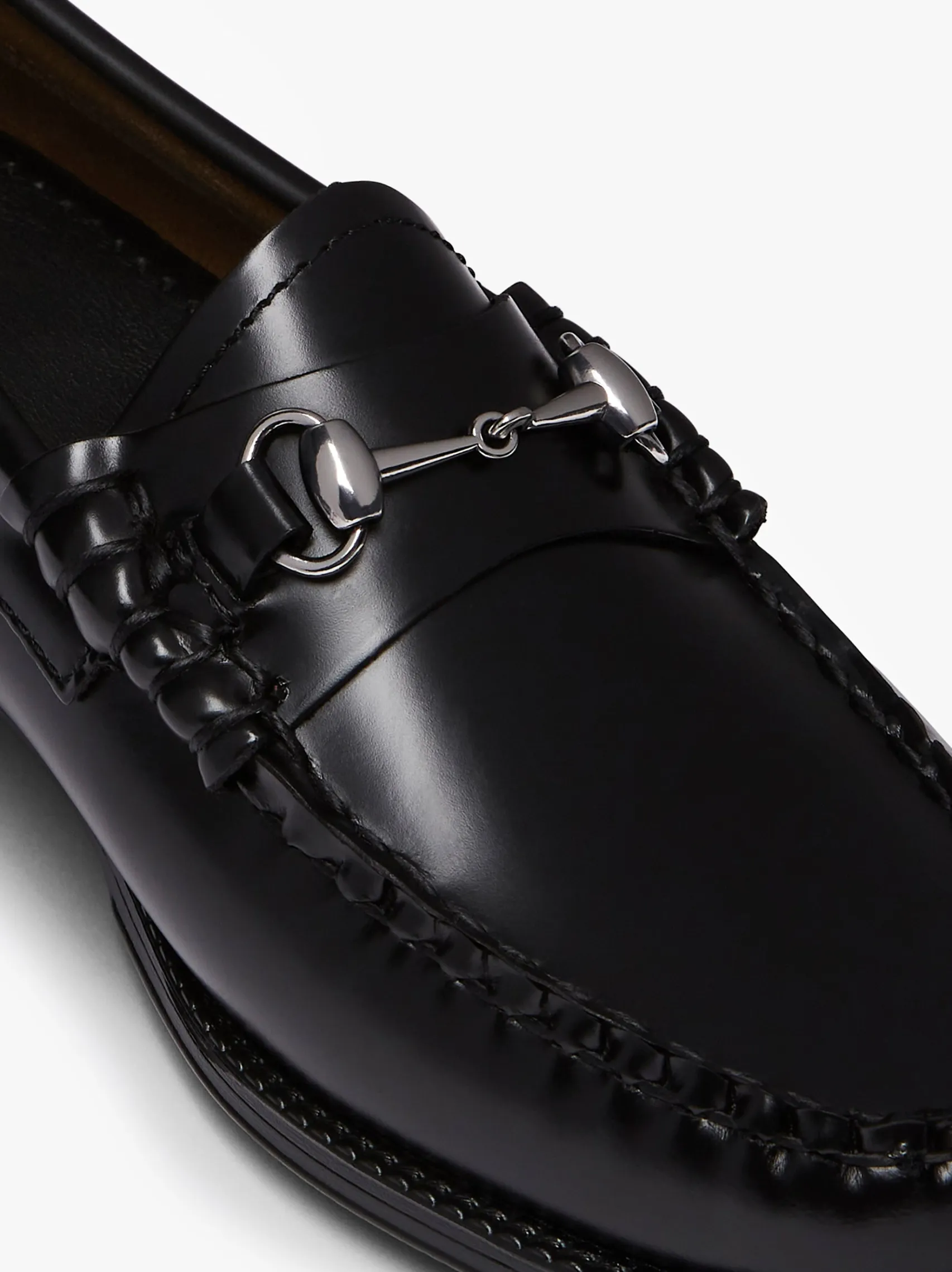 Women G.H.BASS Easy Weejuns Lianna Horsebit Loafers Leather
