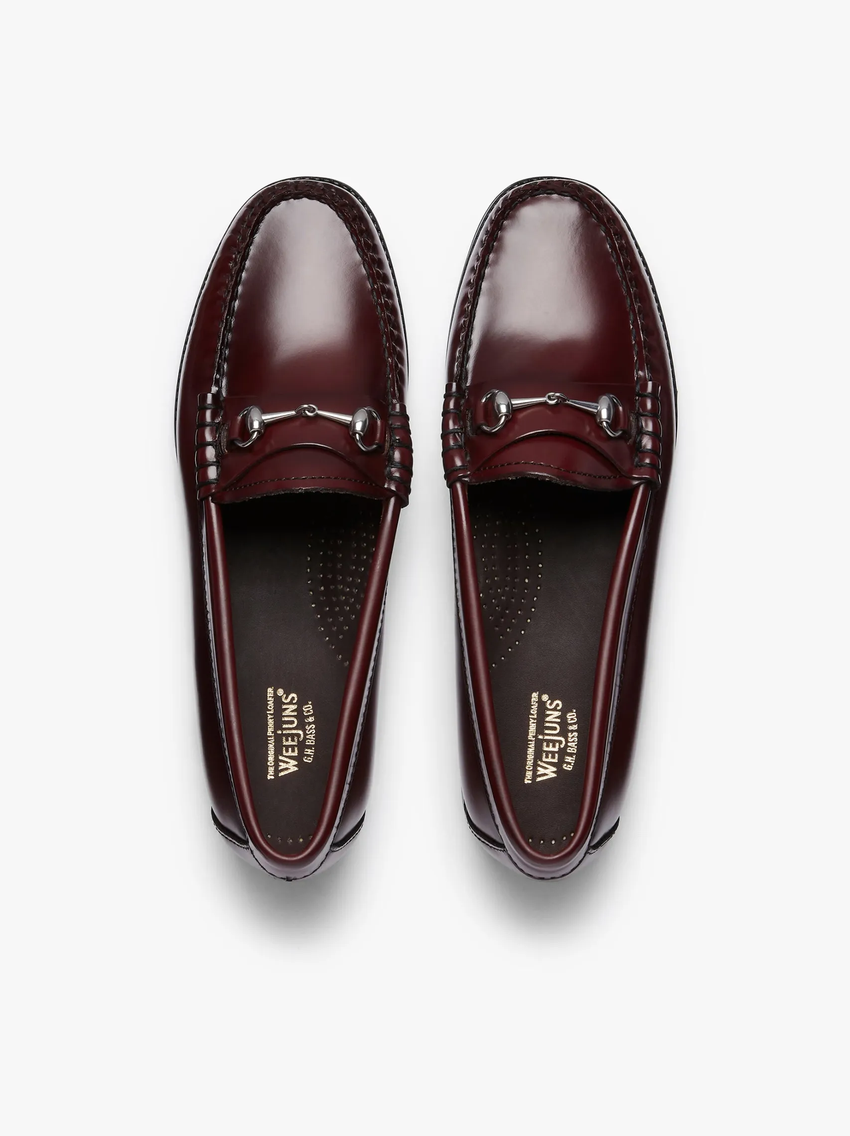 Women G.H.BASS Easy Weejuns Lianna Horsebit Loafers Leather