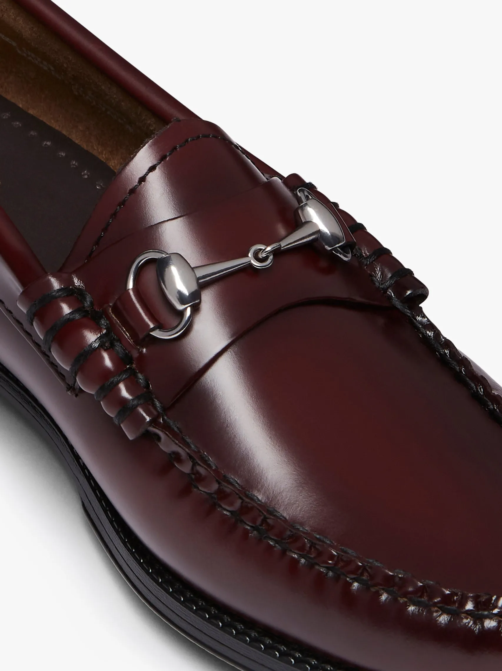 Women G.H.BASS Easy Weejuns Lianna Horsebit Loafers Leather