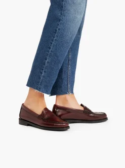Women G.H.BASS Easy Weejuns Penny Loafers Leather
