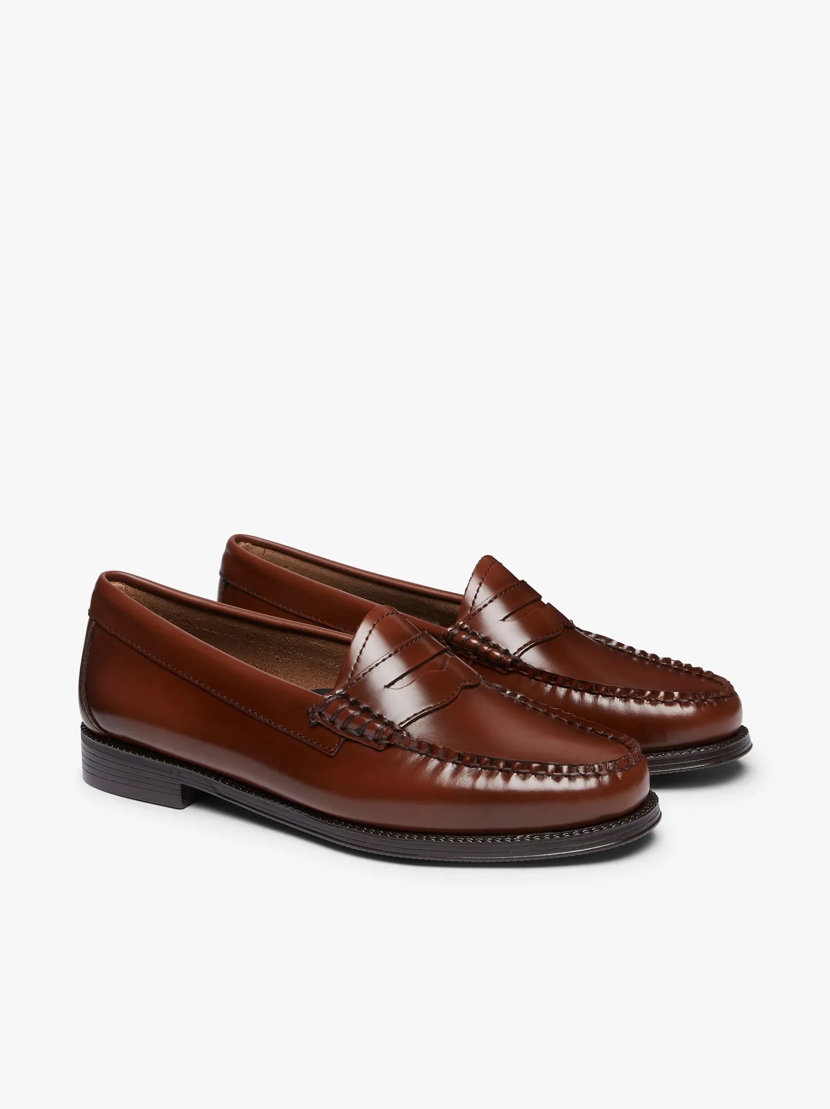 Women G.H.BASS Easy Weejuns Penny Loafers Leather
