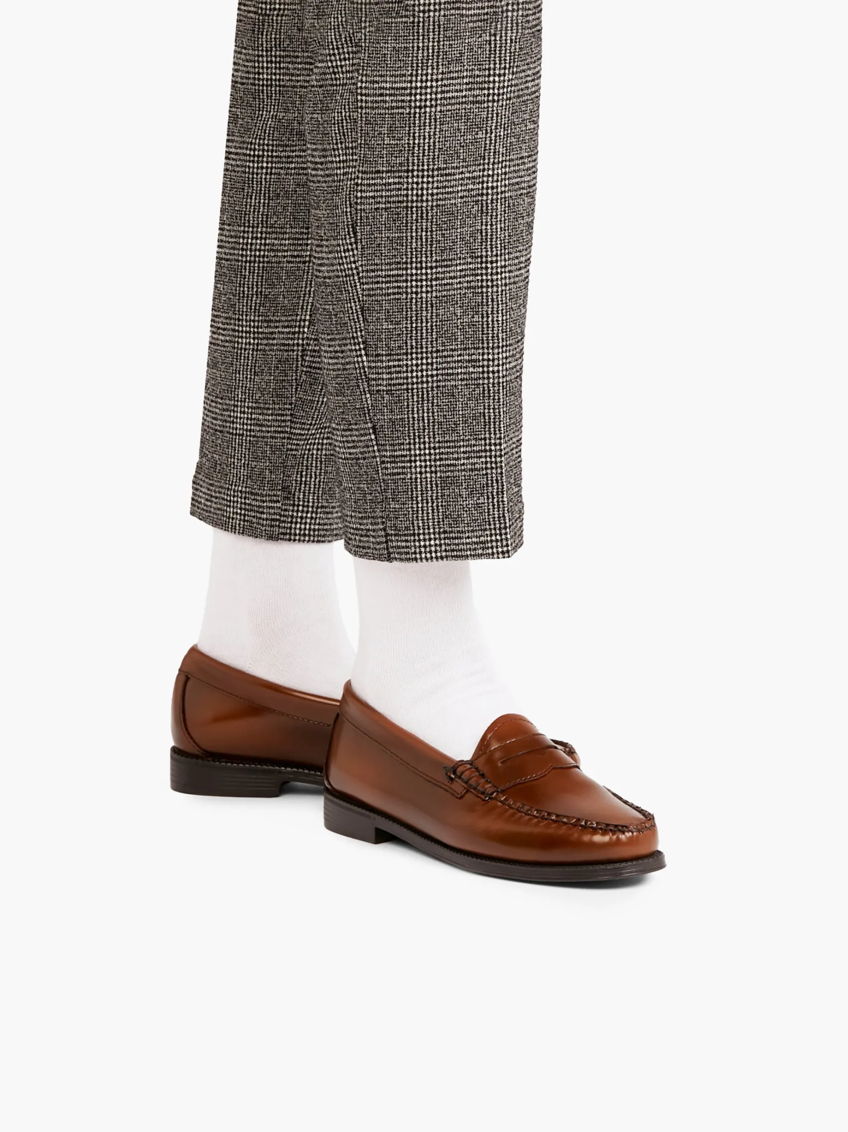 Women G.H.BASS Easy Weejuns Penny Loafers Leather