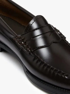 Women G.H.BASS Easy Weejuns Penny Loafers Leather