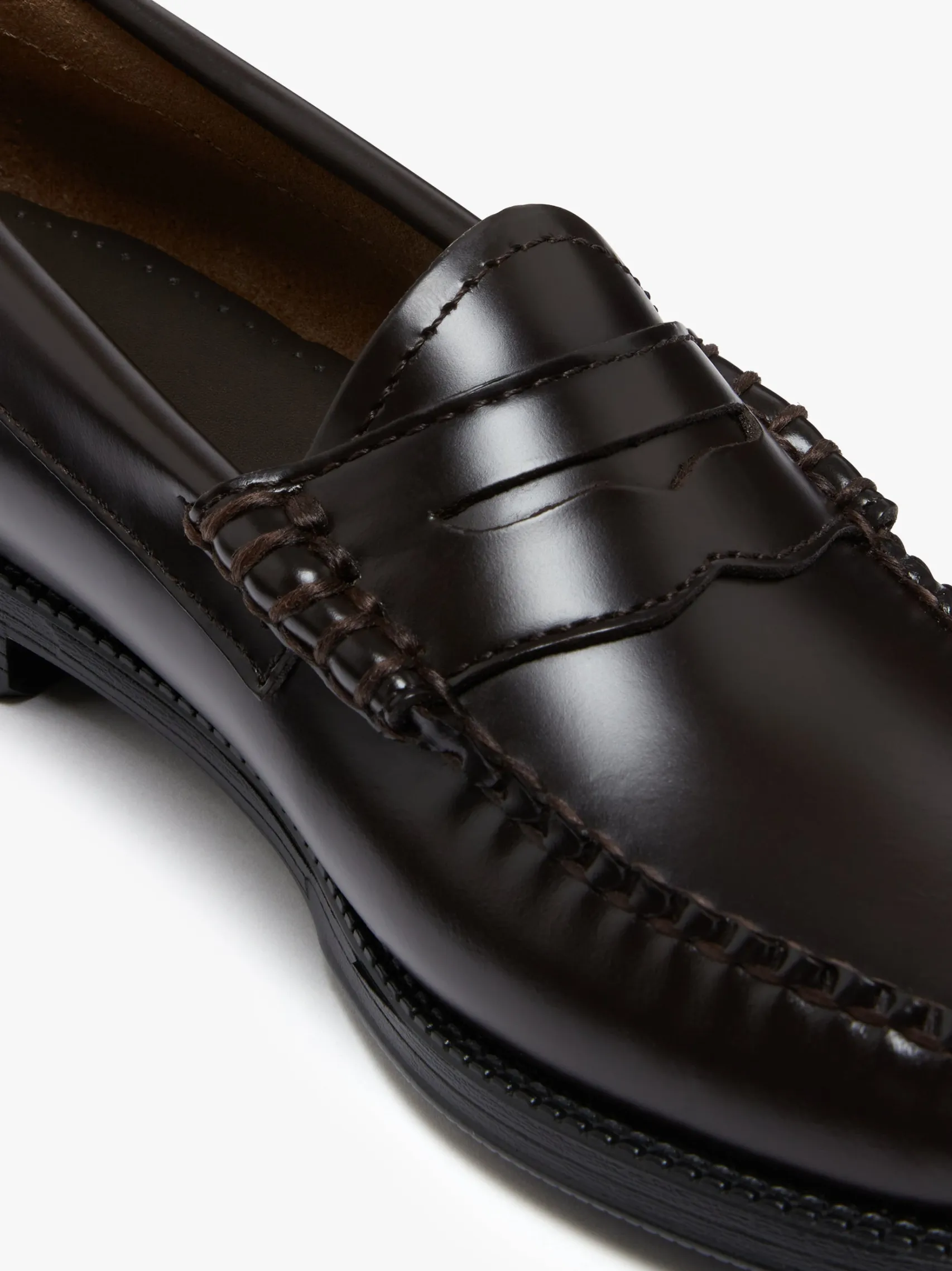 Women G.H.BASS Easy Weejuns Penny Loafers Leather
