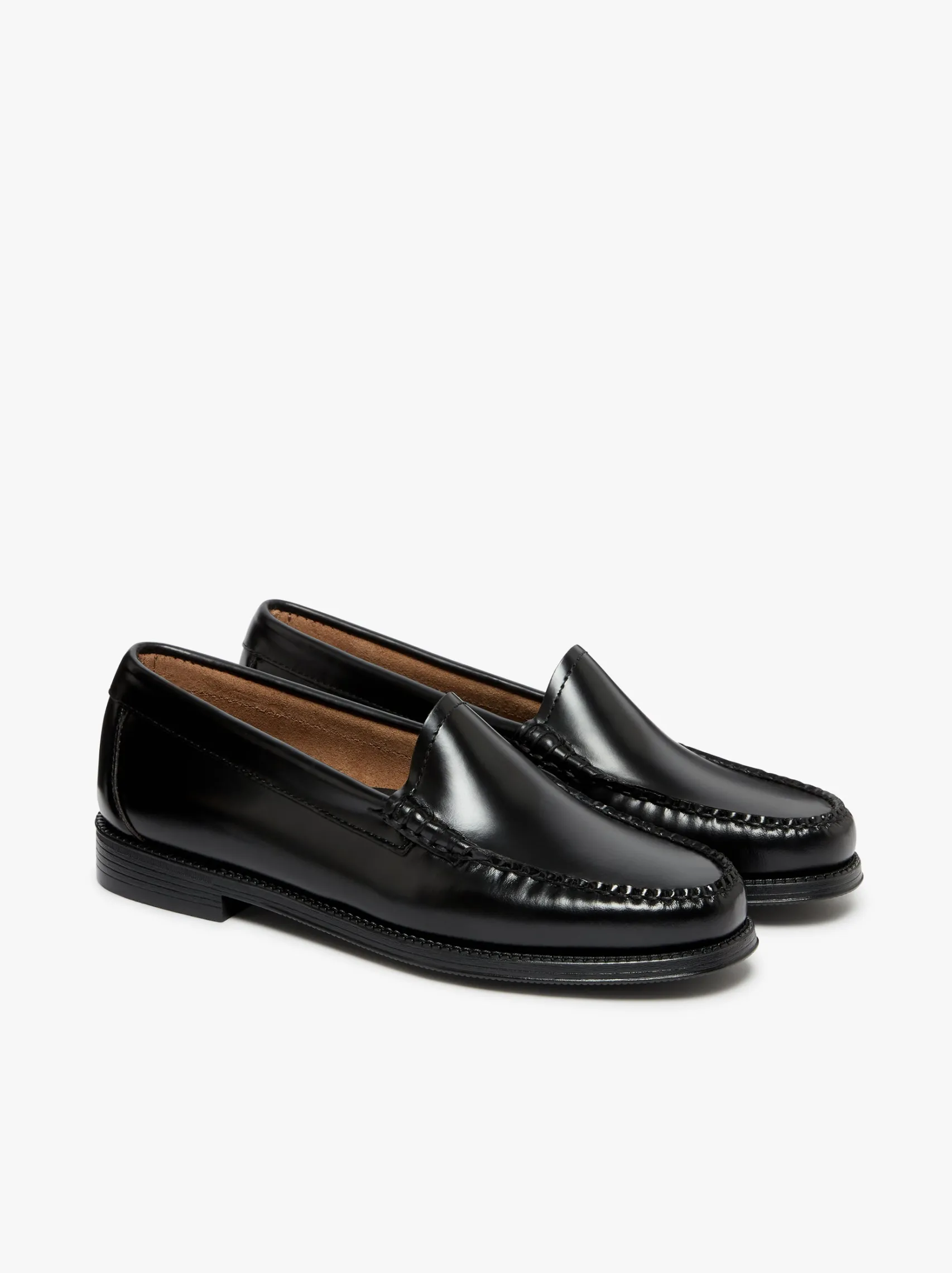 Women G.H.BASS Easy Weejuns Venetian Loafers Leather