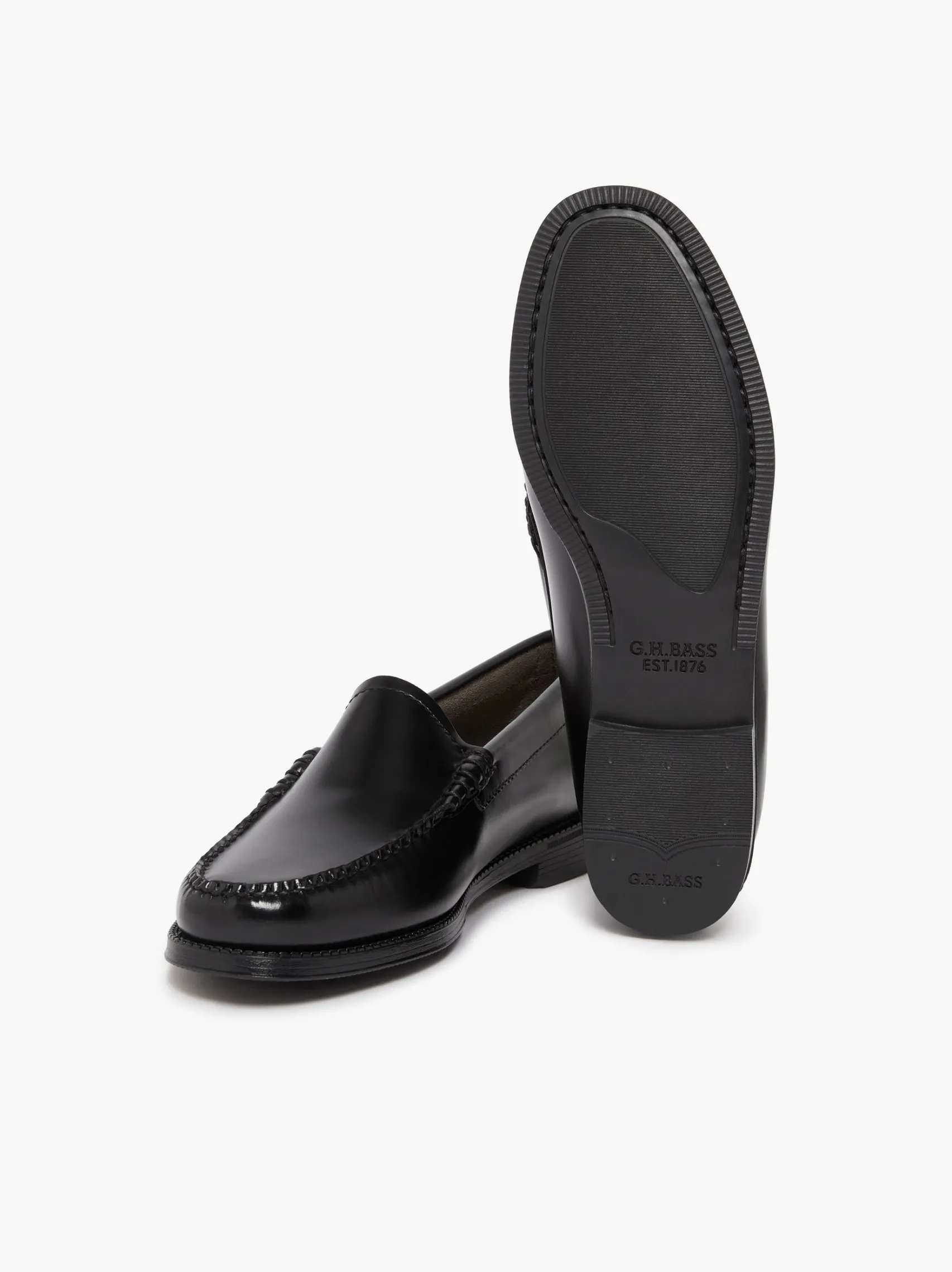 Women G.H.BASS Easy Weejuns Venetian Loafers Leather