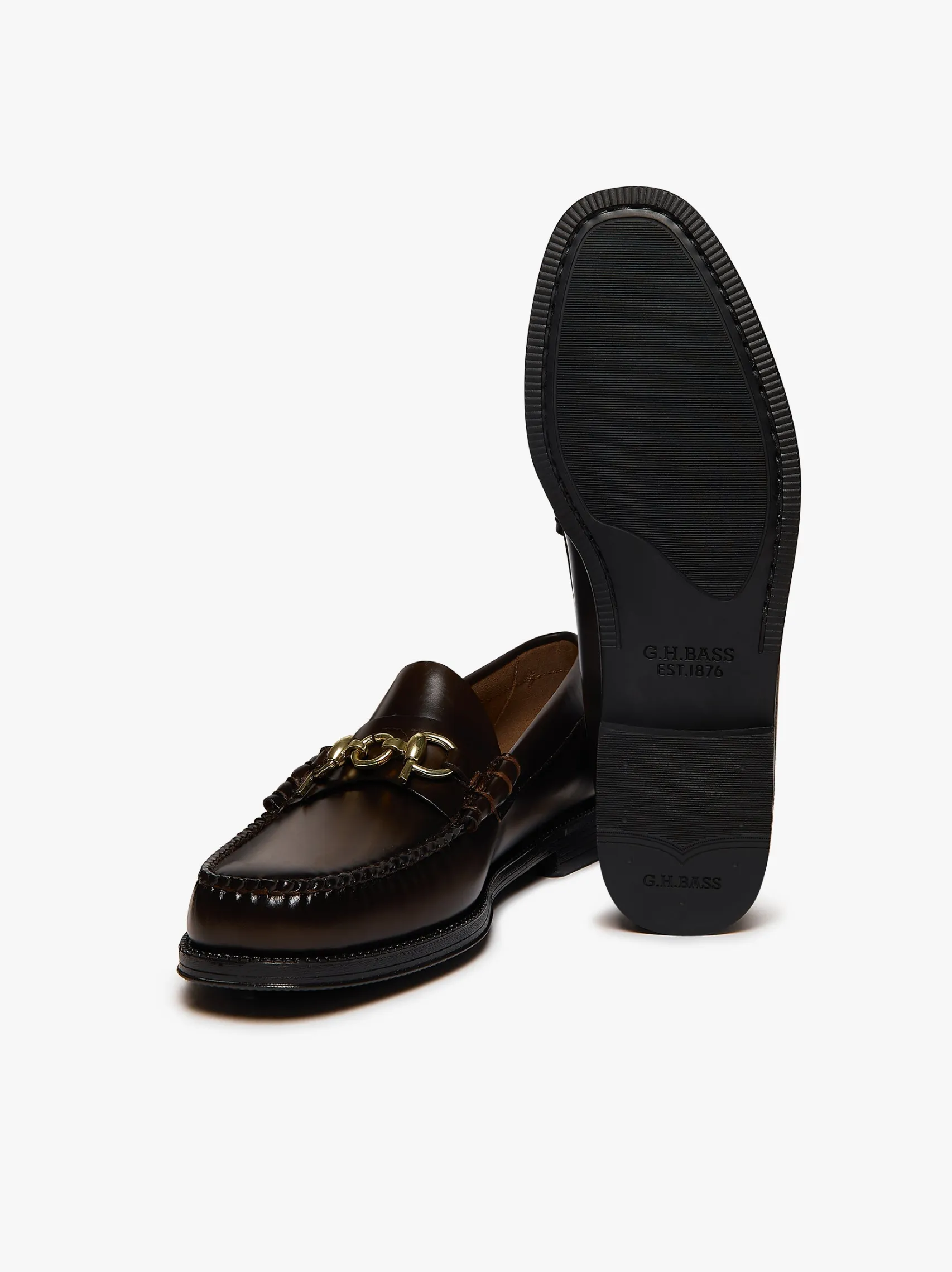 G.H.BASS & Pop Easy Weejuns Lincoln Loafers Leather
