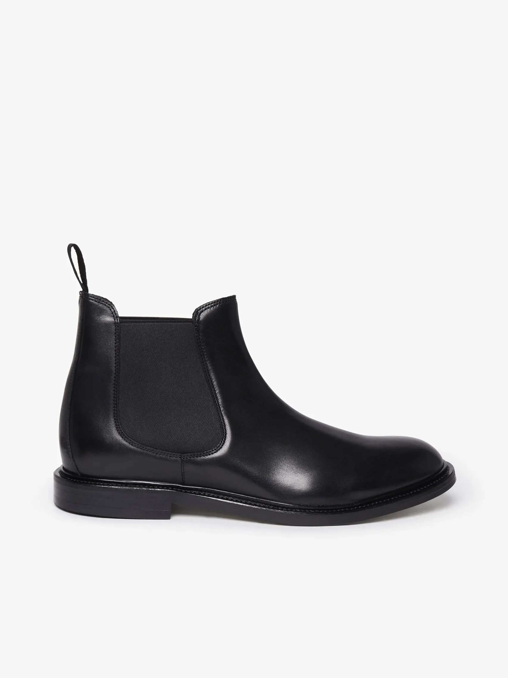 G.H.BASS Harrison Heritage Chelsea Boots Black Leather