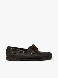 G.H.BASS Jetty II 2 Eye Boat Shoes Tumbled Leather