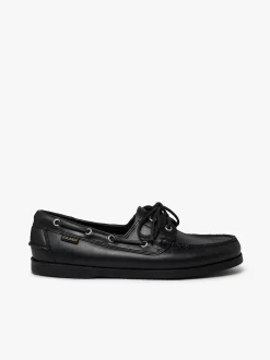 G.H.BASS Jetty II 2 Eye Boat Shoes Leather