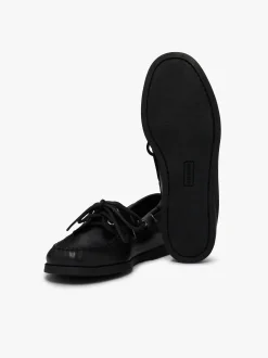 G.H.BASS Jetty II 2 Eye Boat Shoes Leather