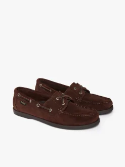 G.H.BASS Jetty II 2 Eye Boat Shoes Suede