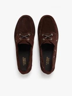G.H.BASS Jetty II 2 Eye Boat Shoes Suede